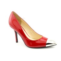 Guess Myrick Womens Size 6 Red Synthetic Pumps, Classics Shoes