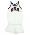 Ralph Lauren Girl's 2012 Olympic Team USA Shortall White Small 7