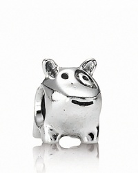 This darling doggie charm in polished sterling silver is a must for pet lovers. By PANDORA.