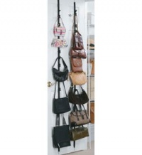 Over The Door Hanging Purse Rack