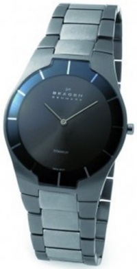 Skagen Men's 585XLTMXM Swiss Titanium Grey Watch