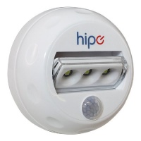 Hipe 3 LED Automatic Motion-sensing Directional Night Light - Battery Powered Hallway Light with a Built in Motion and Light Sensor