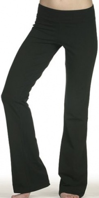 Cotton Spandex Full Length Dance Workout Pant