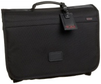 Tumi Alpha Slim Expandable Computer Flap Brief 026192DH,Black,one size