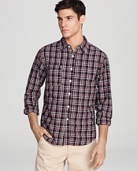 Billy Reid Elkins Plaid Sport Shirt - Slim Fit