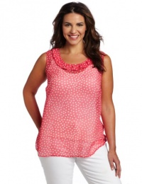 Jones New York Women's Plus-Size A Line Tank Top