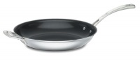 Cuisinart FCT22-30HNS French Classic Tri-Ply Stainless 12-Inch Nonstick Skillet with Helper Handle