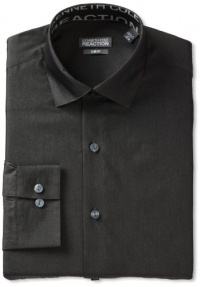 Kenneth Cole Reaction Men's Slim Fit Chambray Dress Shirt