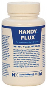 Handy Flux, 7 Ounce Jar with Brush