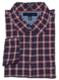 Tommy Hilfiger Men Custom Fit Plaid Shirt