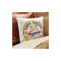 Tommy Bahama Orange Cay Collection Cataways Novelty Decorative Pillow