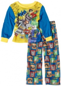 Ame Sleepwear Boys 2-7 Lego 2 Piece Set, Yellow, 2T