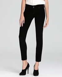 Slim-fitting corduroy jeans take center stage this fall as the chic alternative to denim. Pop on a pump and go!