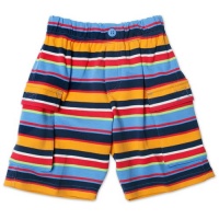 Zutano Boys 2-7 Multistripe Cargo Short, Navy, 3T