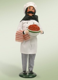 Chef with Spaghetti Figurine