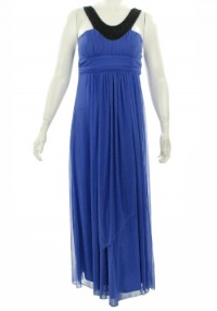 Trixxi Beaded Neck Dress Periwinkle M