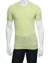 Alfani Lily Green (light yellow-green) SS V-Neck T-Shirt