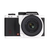 Pentax K-01 16MP APS-C CMOS Compact System Camera Kit with DA 40mm Lens (White)