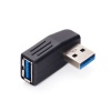 HDE® Super Speed USB 3.0 Vertical Male to Female Adapter