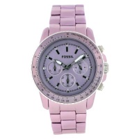 Fossil Women's CH2747 Stainless Steel Analog Purple Dial Watch