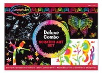 Melissa & Doug Deluxe Combo Scratch Art Set