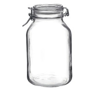 Bormioli Fido Clear Canning Jar 3 Liter