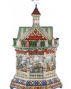 Jim Shore - Heartwood Creek - Masterpiece - Musical Carousel w/Barn by Enesco - 4009747