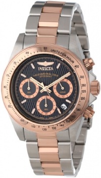 Invicta Men's 6932 Speedway Professional Collection Chronograph 18k Rose Gold-Plated and Stainless Steel Watch