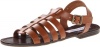 Steve Madden Women's Alter Sandal,Cognac Leather,7 M US