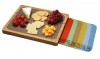 Seville Classics Bamboo 16-1/2-Inch by 13.4-Inch Cutting Board, 7-Multi-Color Mats