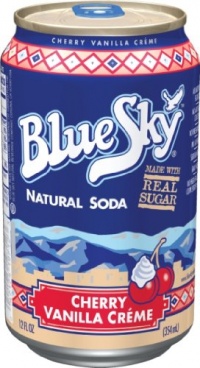 Blue Sky Cherry Vanilla Cream,  12-Ounce Cans (Pack of 24)