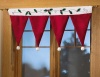 Santa Hat Window Valance Christmas Decoration By Collections Etc