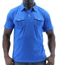 Company 81 Men's Pique Polo Shirt Contrast Stitching Premium Cotton