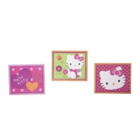 Lambs & Ivy Hello Kitty Garden Wall Decor, Pink