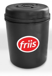 Friis 16-Ounce Coffee Vault, Black Polymer