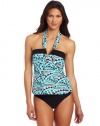 Ocean Avenue Women's Raleigh Empire Bandeau Tankini Top