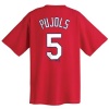 Albert Pujols St. Louis Cardinals Name and Number T-Shirt, Scarlet Red