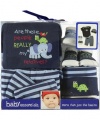 Baby Essentials The Relatives 5-Piece Layette Gift Set (Sizes 0M - 9M) - navy/blue, 3 - 6 months