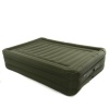 Smart Air Beds Raised Ultra Tough Inflatable Mattress with Rechargable Pump, Bag and Patch Kit (Green, Queen)