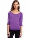 Jolt Juniors Long Sleeve Top, Purple, X-Large