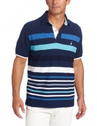 Nautica Men's Open Seas Short Sleeve Polo