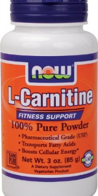 NOW Foods L-Carnitine Powder, 3 Ounces