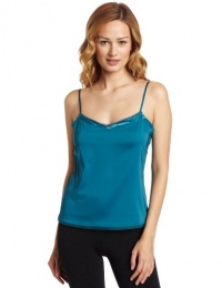 Calvin Klein Women's Naked Glamour Camisole, Capri Water, Medium