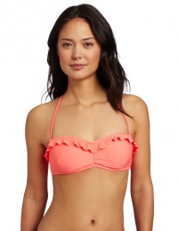 Shoshanna Women's Solid Ruffle Bandeau