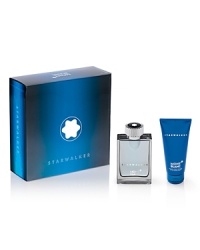 Starwalker is a fragrance made for a new generation of men who come to grips with their future. To pay tribute to these mens, Montblanc introducing this modern and colorful gift set featuring a 2.5 fl.oz. Eau de Toilette, a 3.3 fl.oz. all over shampoo and a 3.3 fl.oz. after shave balm.