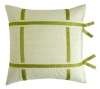 DKNY Striped Vista European Sham, Citrus