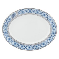 Lenox Marchesa Couture Oval Platter, Sapphire Plum