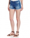 Black Orchid Women's High Rise Cut Off Short