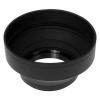 Fotodiox 3-Section Rubber Lens Hood, Sun Shade, 52mm