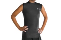 Boys' Sleeveless HeatGear® T-Shirt II Tops by Under Armour